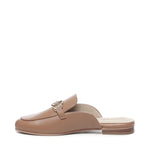 Slippers in pelle con logo SA5035PX460S1853  LIU JO 