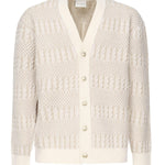 Cardigan Torsades<BR/> HCA160WO018 OW Drôle de Monsieur 