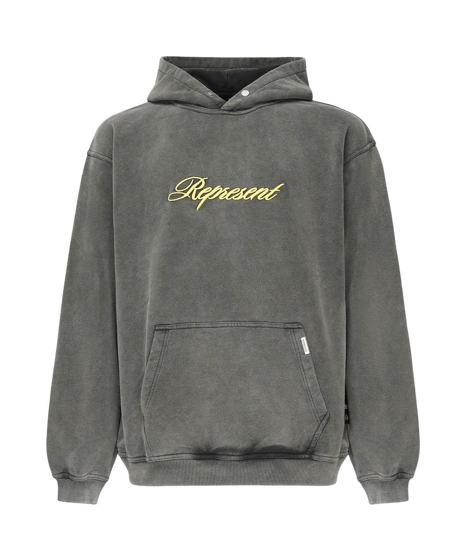 Felpa con logo lettering MLM100028 47 REPRESENT 