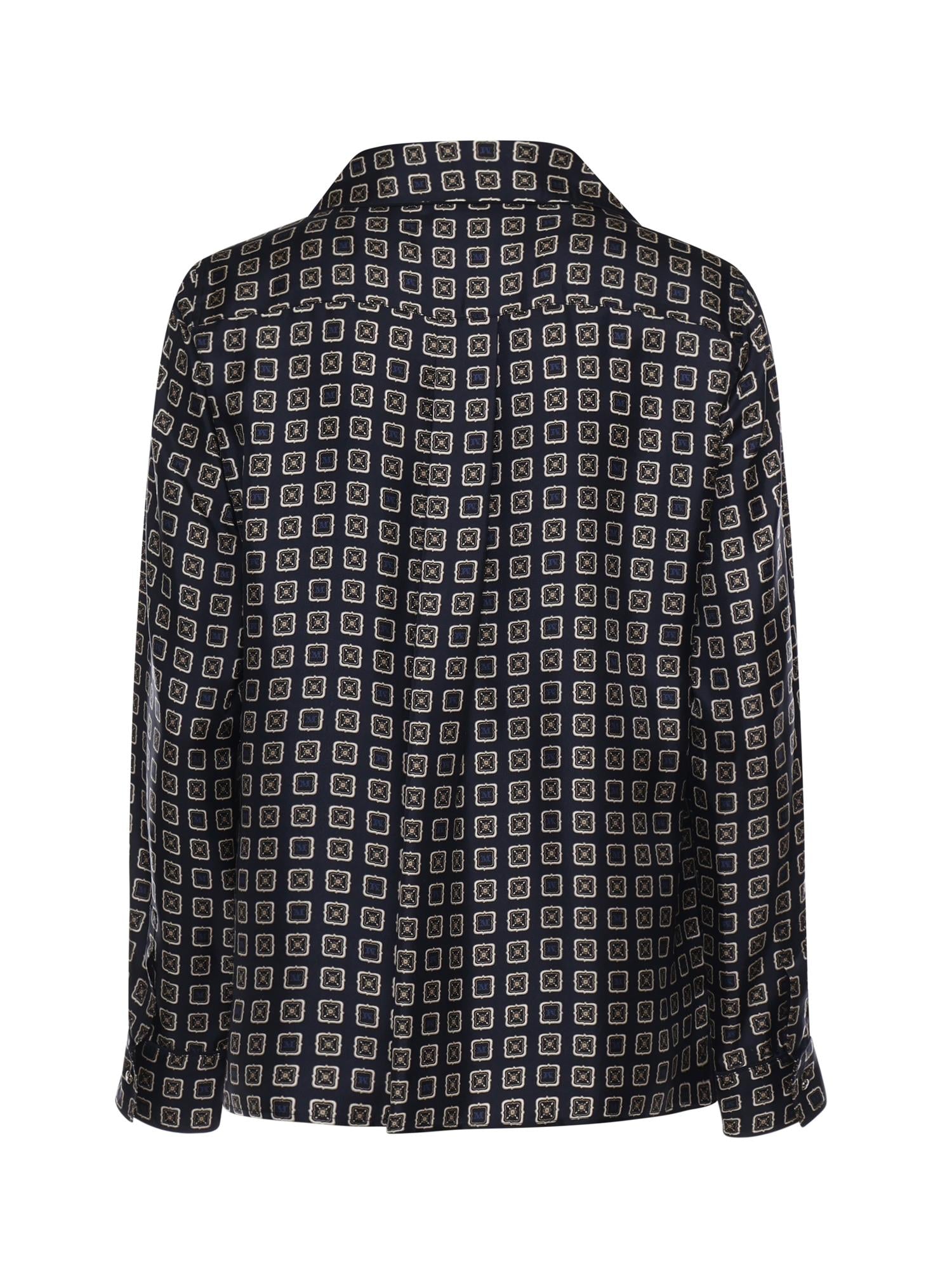 Camicia in seta stampata 2611111131600 002 MAX MARA 