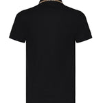 Polo in cotone con finiture Check 8126949 A1189 BURBERRY 