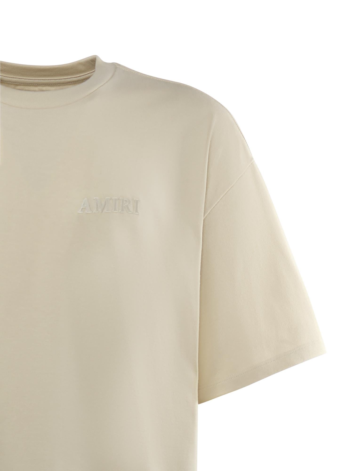 T-shirt in cotone con logo AMJYTE1061 699 AMIRI 