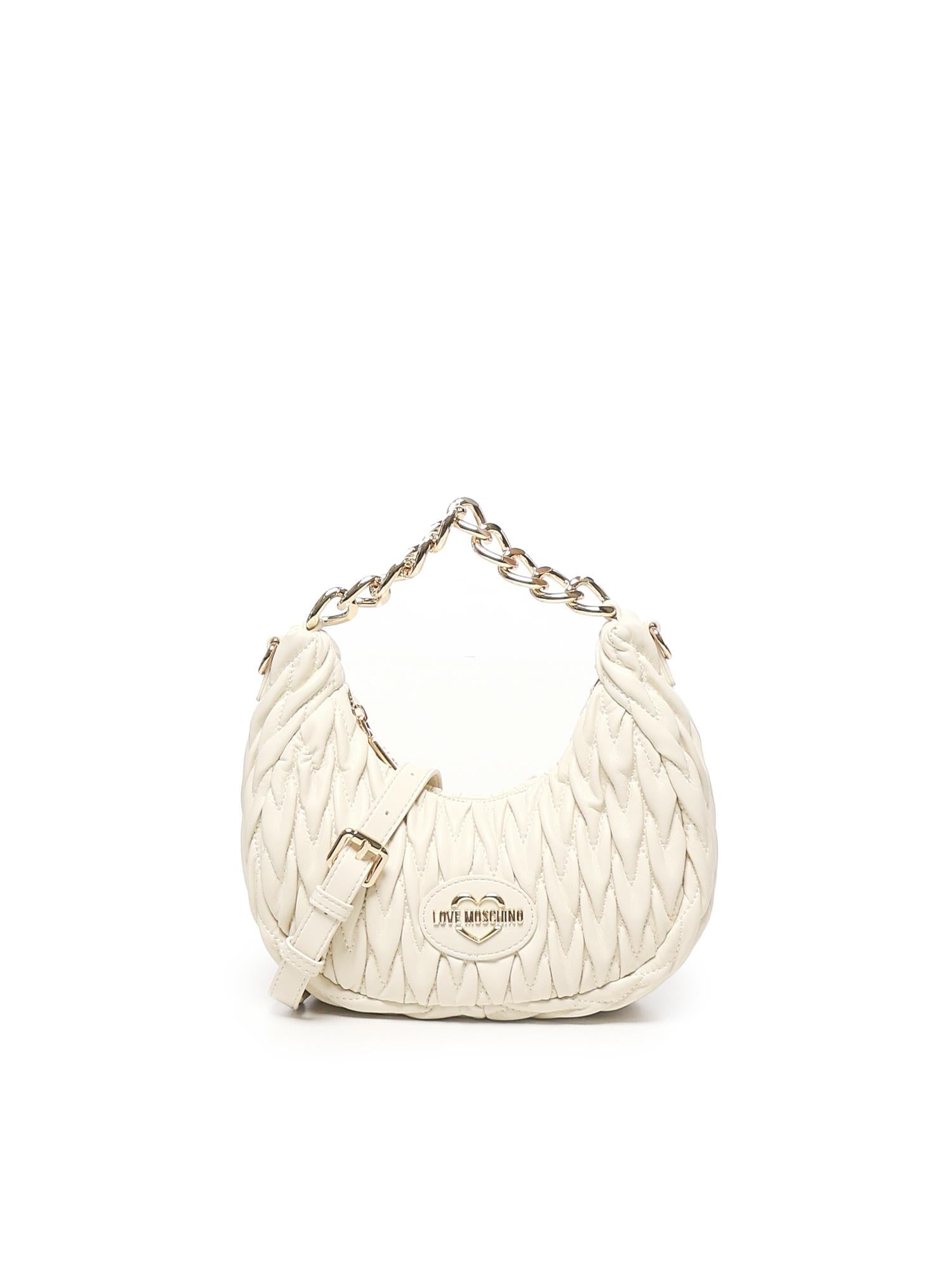 Borsa Quilted con logo JC4014PP1NLH0 110 LOVE MOSCHINO 