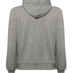 Felpa con zip GUETTA GRIGIO GIULIANO GALIANO 
