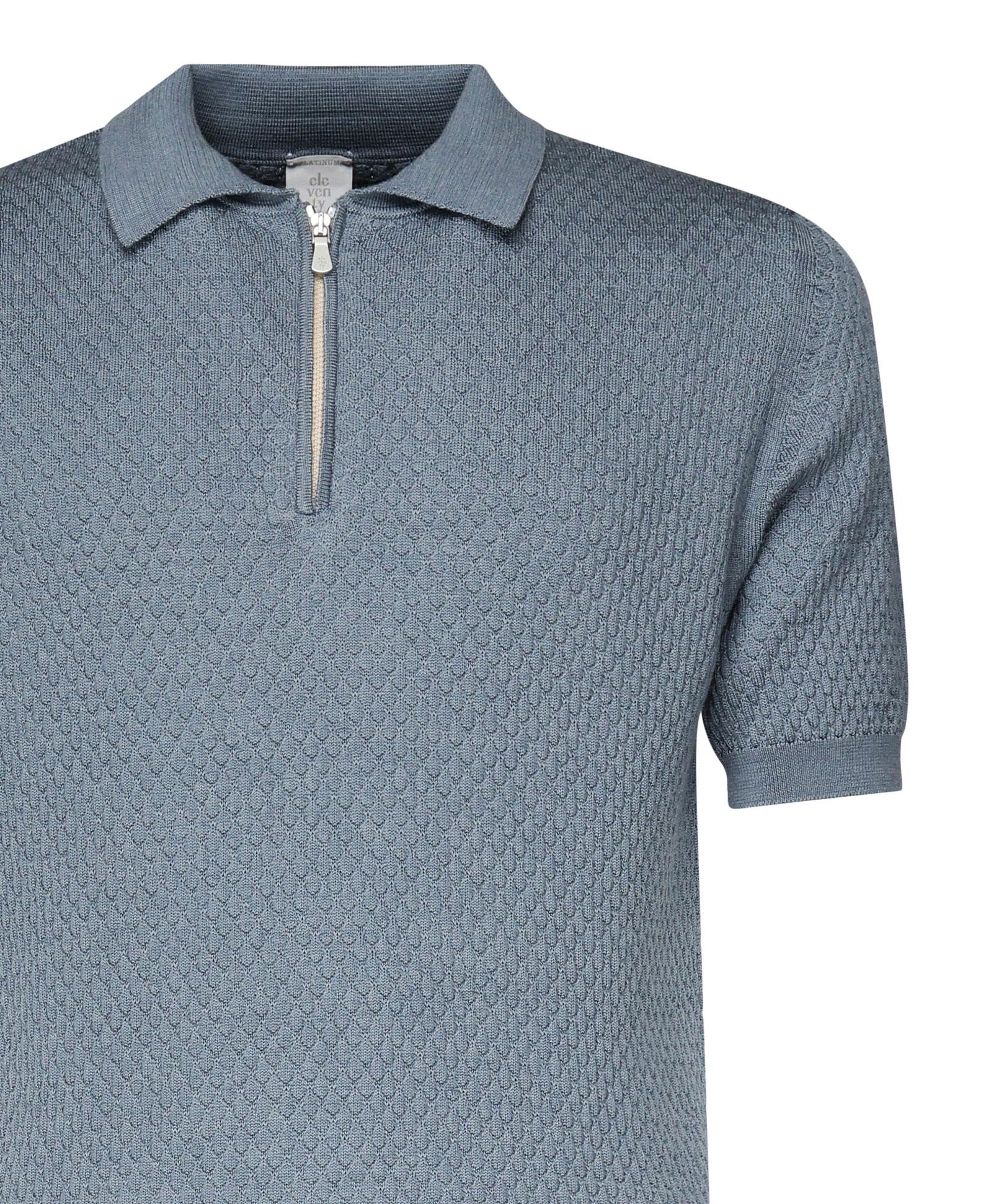 Polo in lana K76POLK10MAG24003 08B ELEVENTY 