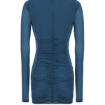 Abito in cupro 732870 Y5G893041 SAINT LAURENT 
