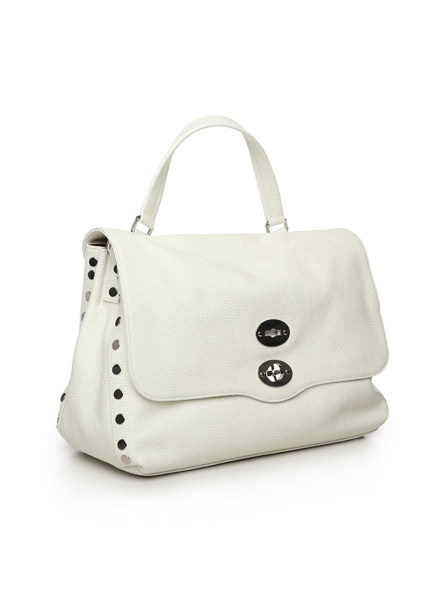 Borsa Postina small in pelle<BR/> 068010 -0040000Z1190 ZANELLATO 