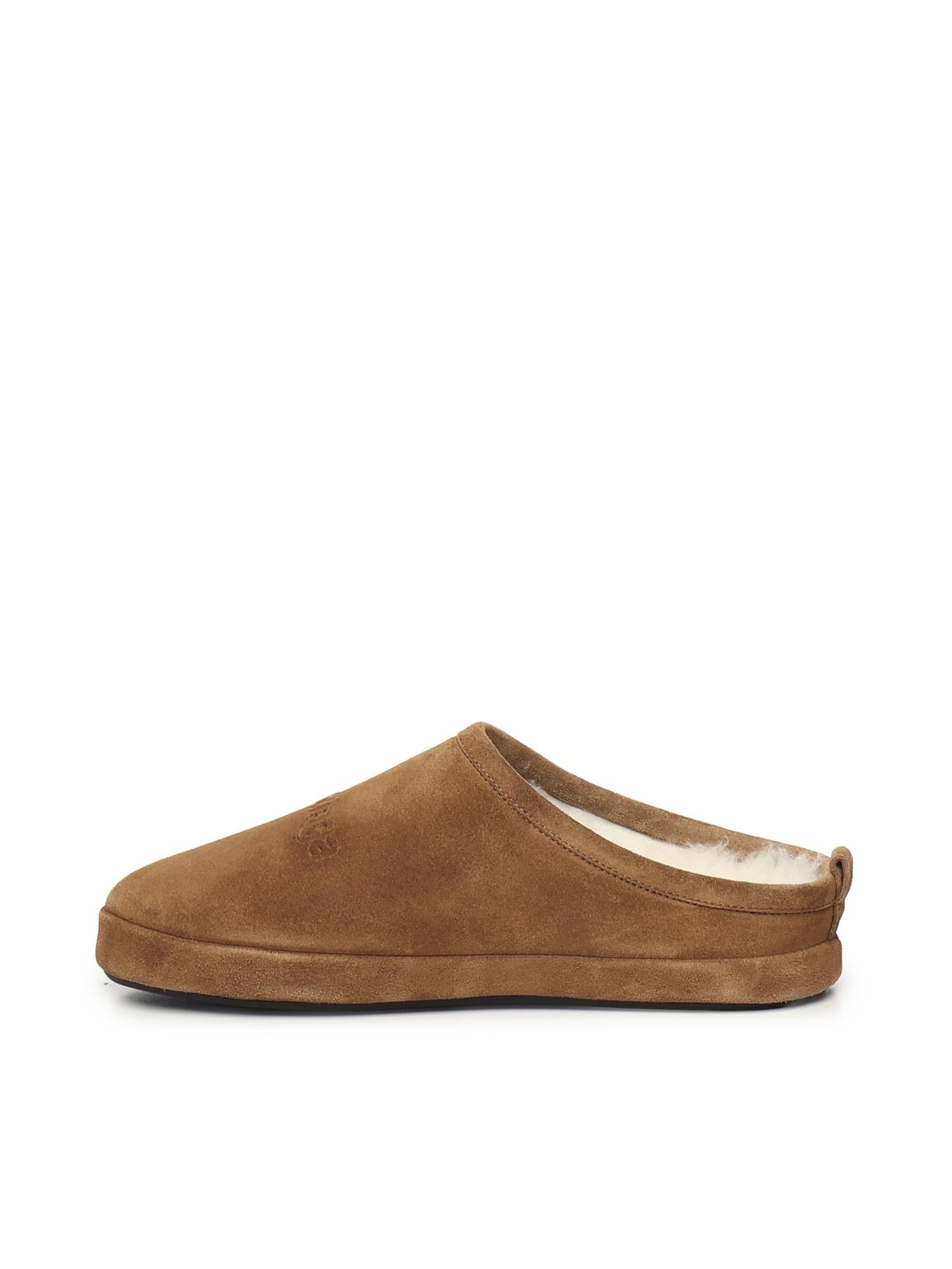 Slipper Alaska con logo 810543 WBFC12200 BALENCIAGA 