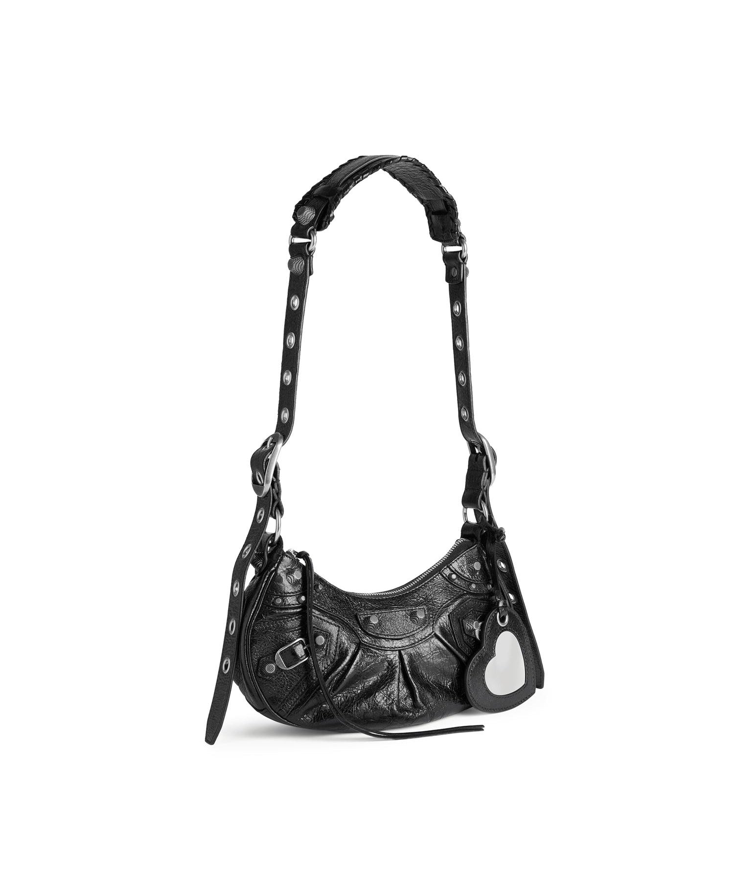 Borsa a tracolla Le Cagole XS in pelle 671309 1VG9Y1000 BALENCIAGA 
