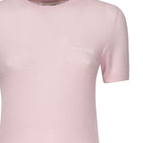 Maglia in cashmere con logo MMLB30 17NNF0E18 MIU MIU 
