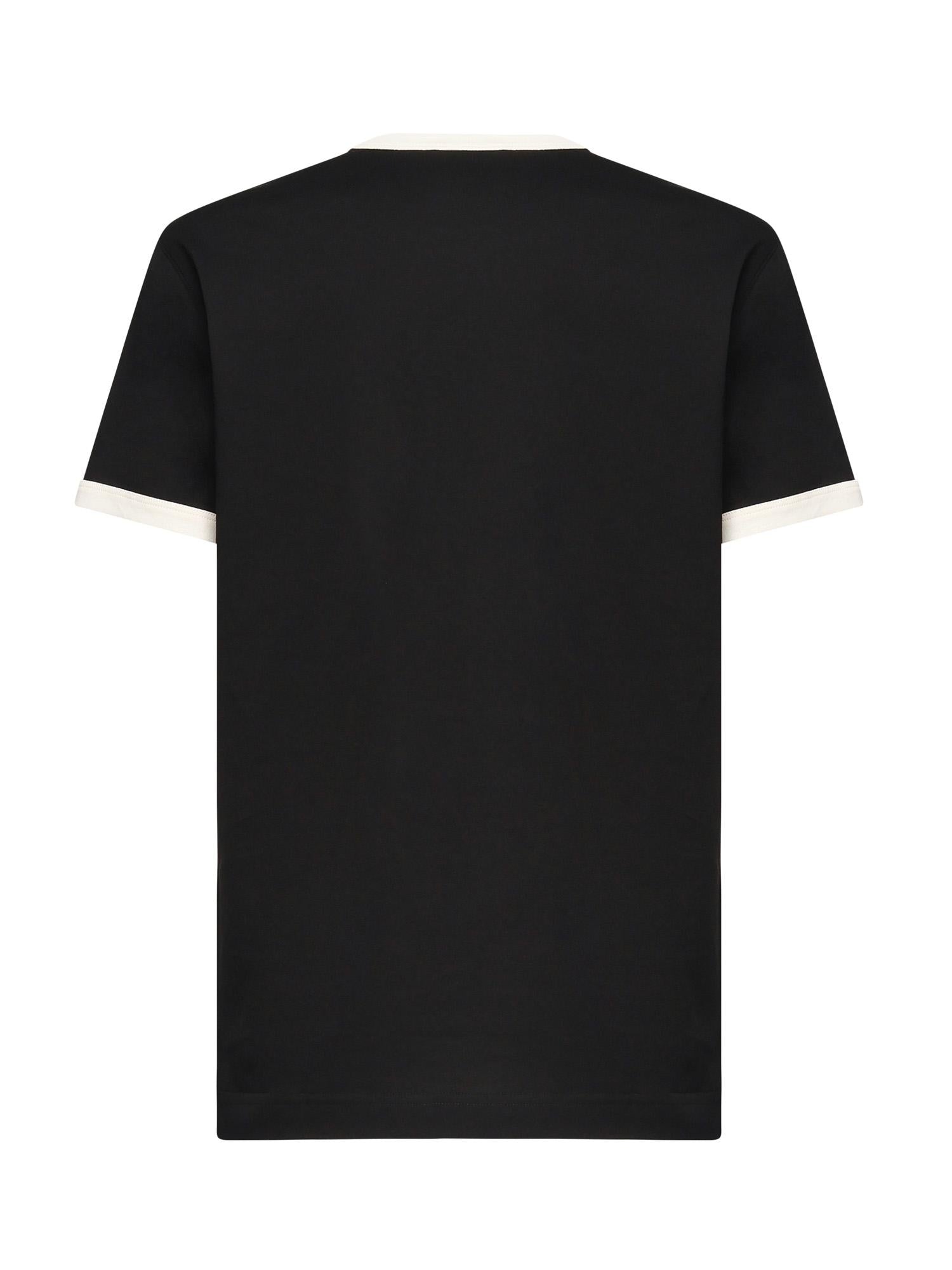 T-shirt in cotone con logo G8PV1Z G7PJ4N0000 DOLCE & GABBANA 