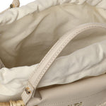 Mini bag Vanna con logo 73BS9N202 VANNAOFF WHITE/NATURALE V° 73 