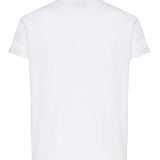 T-shirt in cotone con logo 464572 YB2DQ9000 SAINT LAURENT 