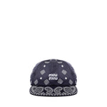 Cappello da baseball con logo 5HC369 2IC9F022X MIU MIU 