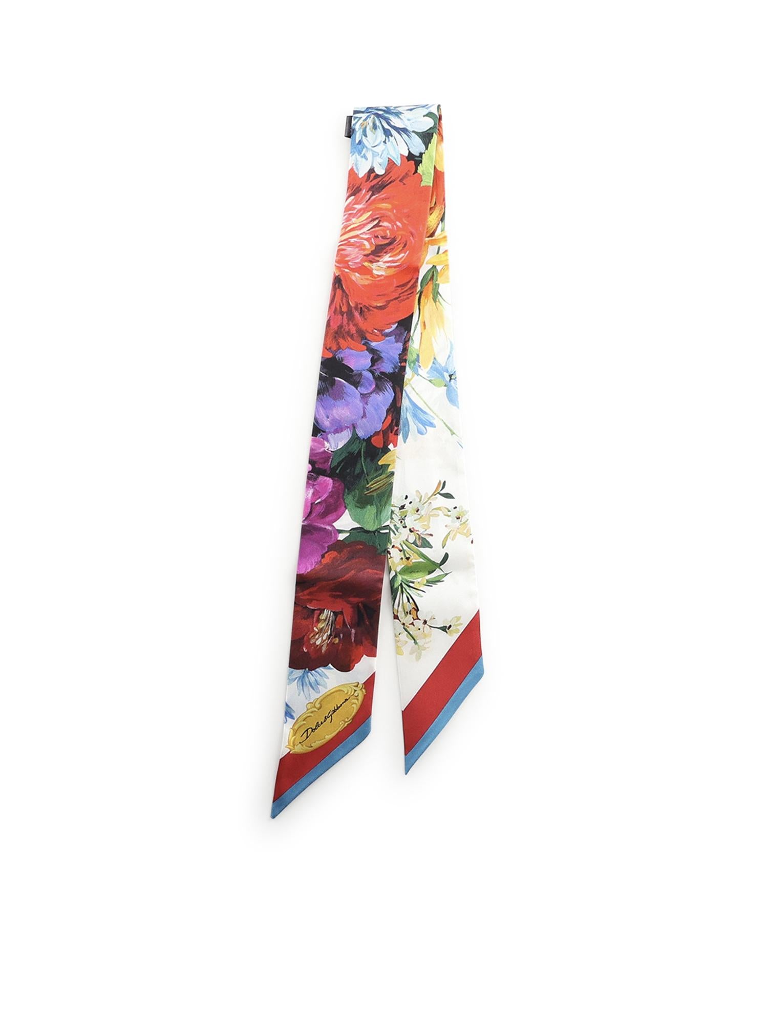 Bandeau in twill di seta FS215A GDC7BHH5PC DOLCE & GABBANA 