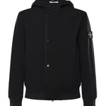 Giacca antigoccia in reps di nylon con logo L1S154100118 S0A22V0029 STONE ISLAND 
