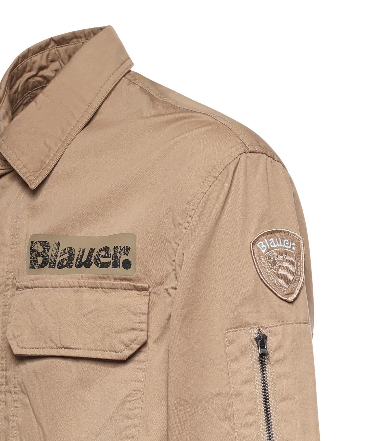 Camicia multitasche Lambert in cotone 26SBLUS04360 007499327 BLAUER 