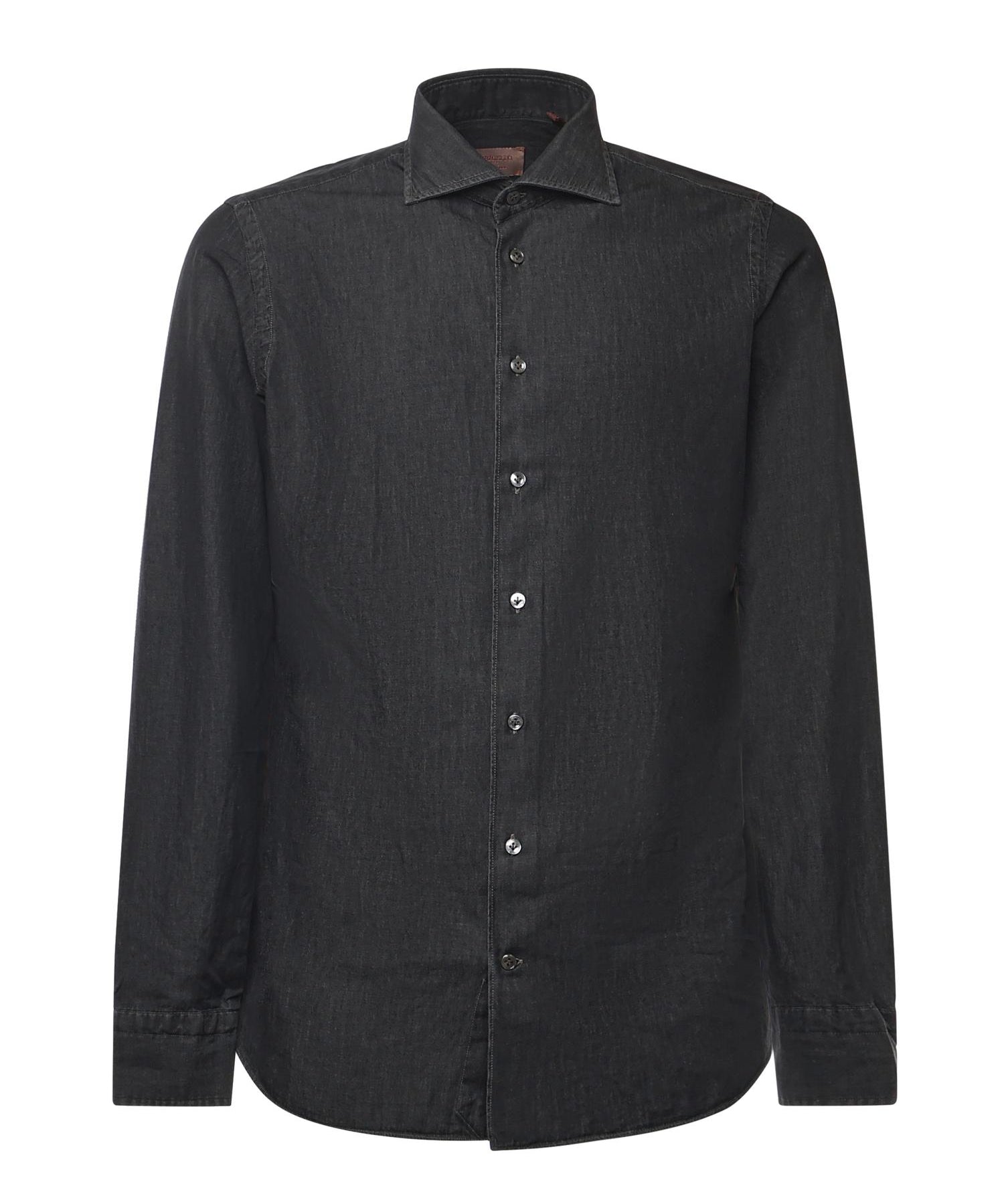 Camicia in denim di cotone 17047 5 BORRIELLO NAPOLI 