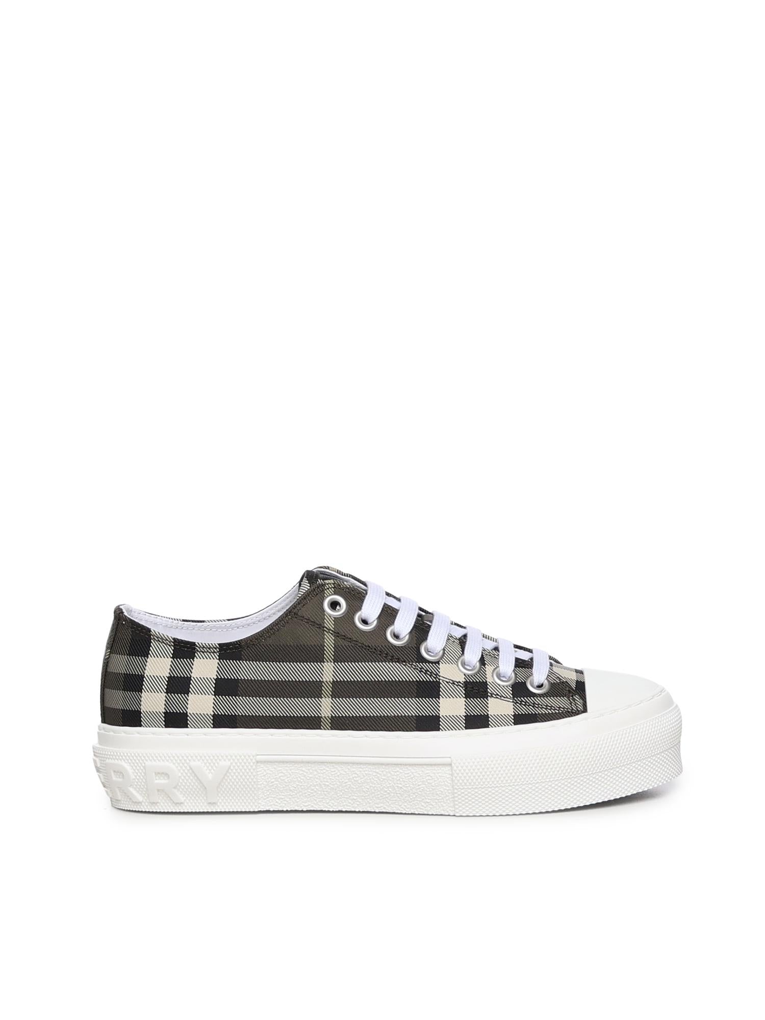 Sneaker in misto nylon Check<BR/> 8118854 C3348 BURBERRY 