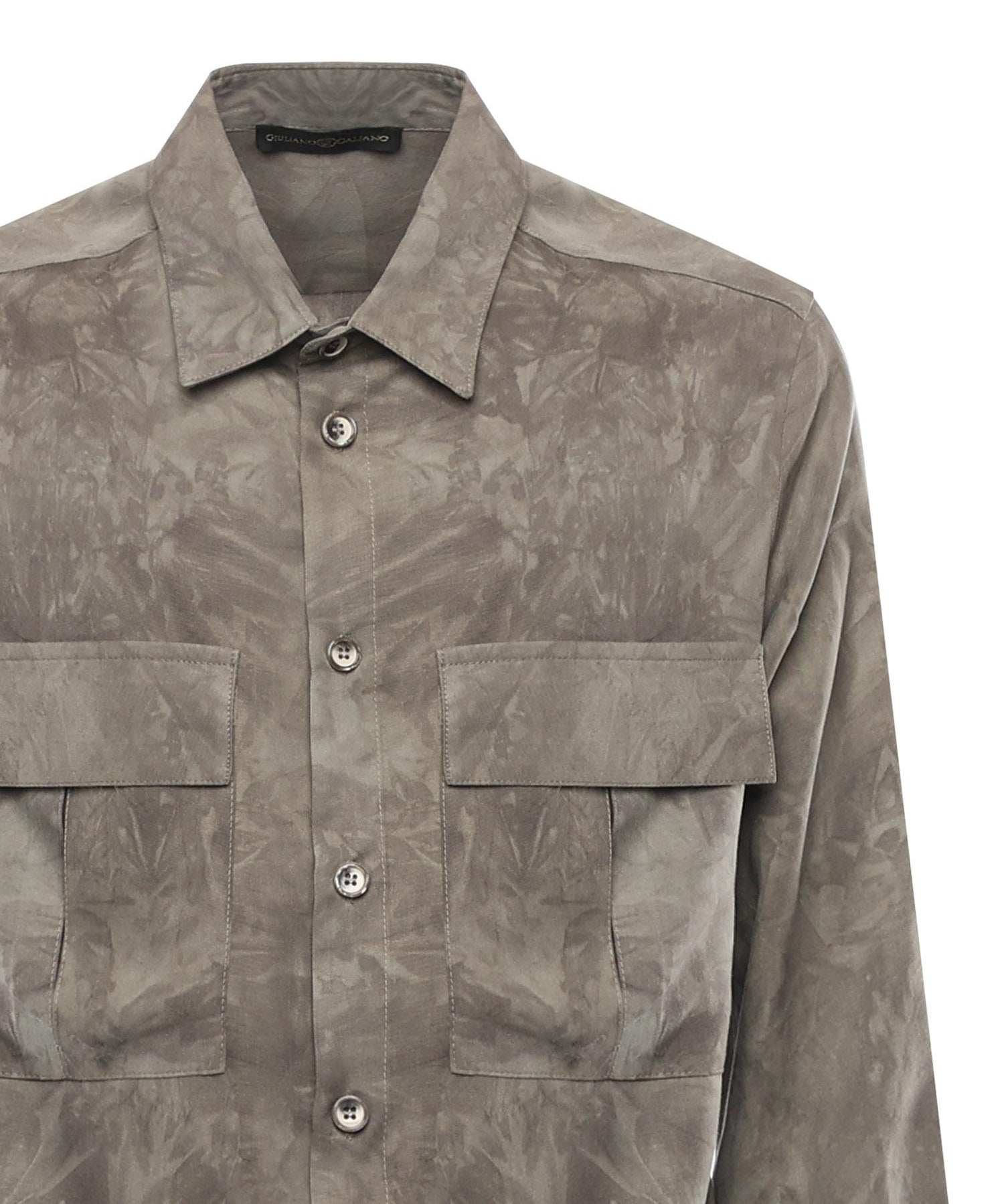 Camicia Kito in viscosa KITO AVORIO GIULIANO GALIANO 