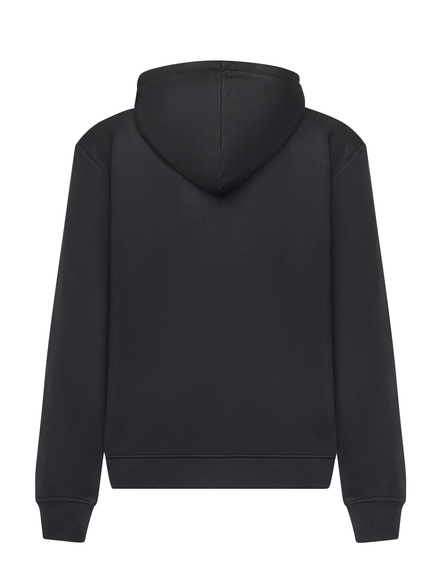 Felpa con zip e logo UMA25008FE BLACK RICHMOND X 