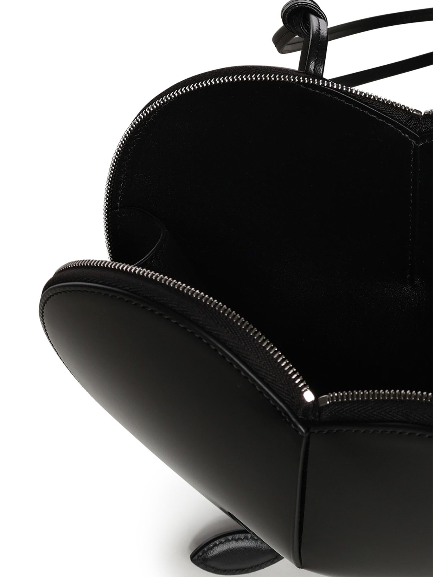 Borsa Le Cœur in pelle verniciata AA1P003CA189 999 ALAIA 