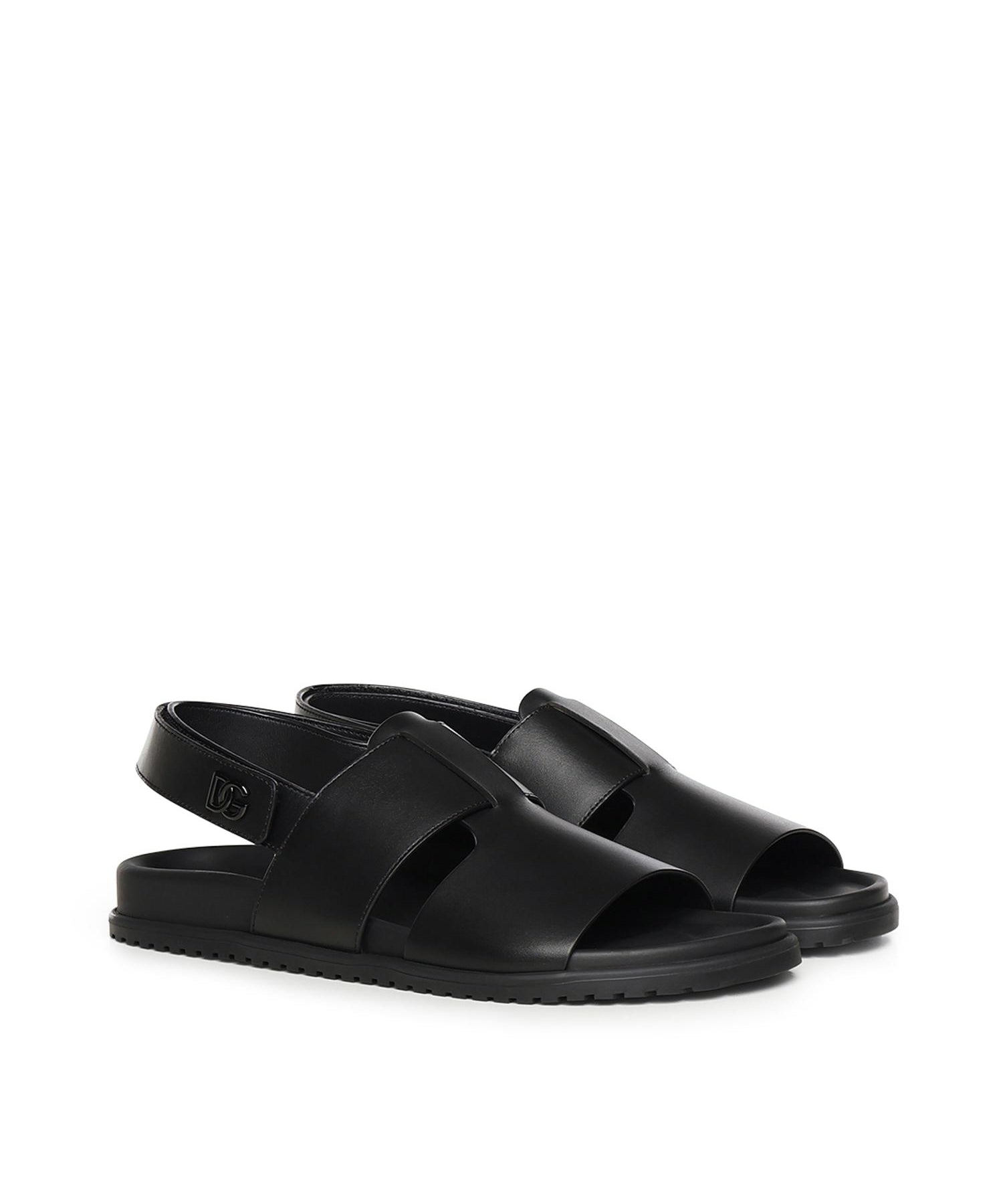 Sandali in pelle di vitello A80571 A011880999 DOLCE & GABBANA 