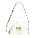 Borsa a spalla media Love Bag One Slouchy in pelle 106243 A2X6Z15Q PINKO 