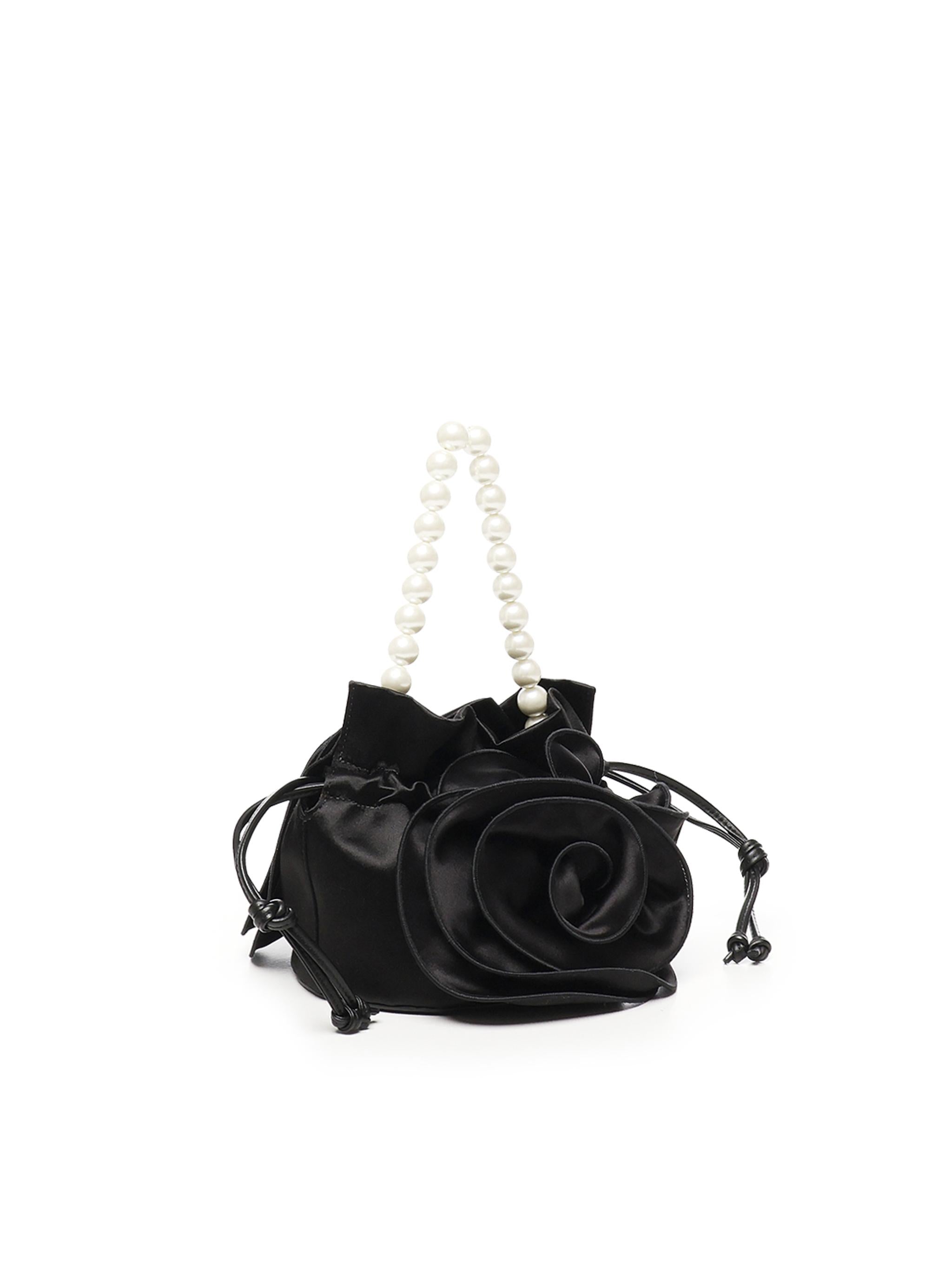 Borsa Magda Pearl in raso 7047230000 BLACK MAGDA BUTRYM 