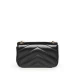Borsa Loulou mini in pelle di agnello 821749 AAEAX1000 SAINT LAURENT 
