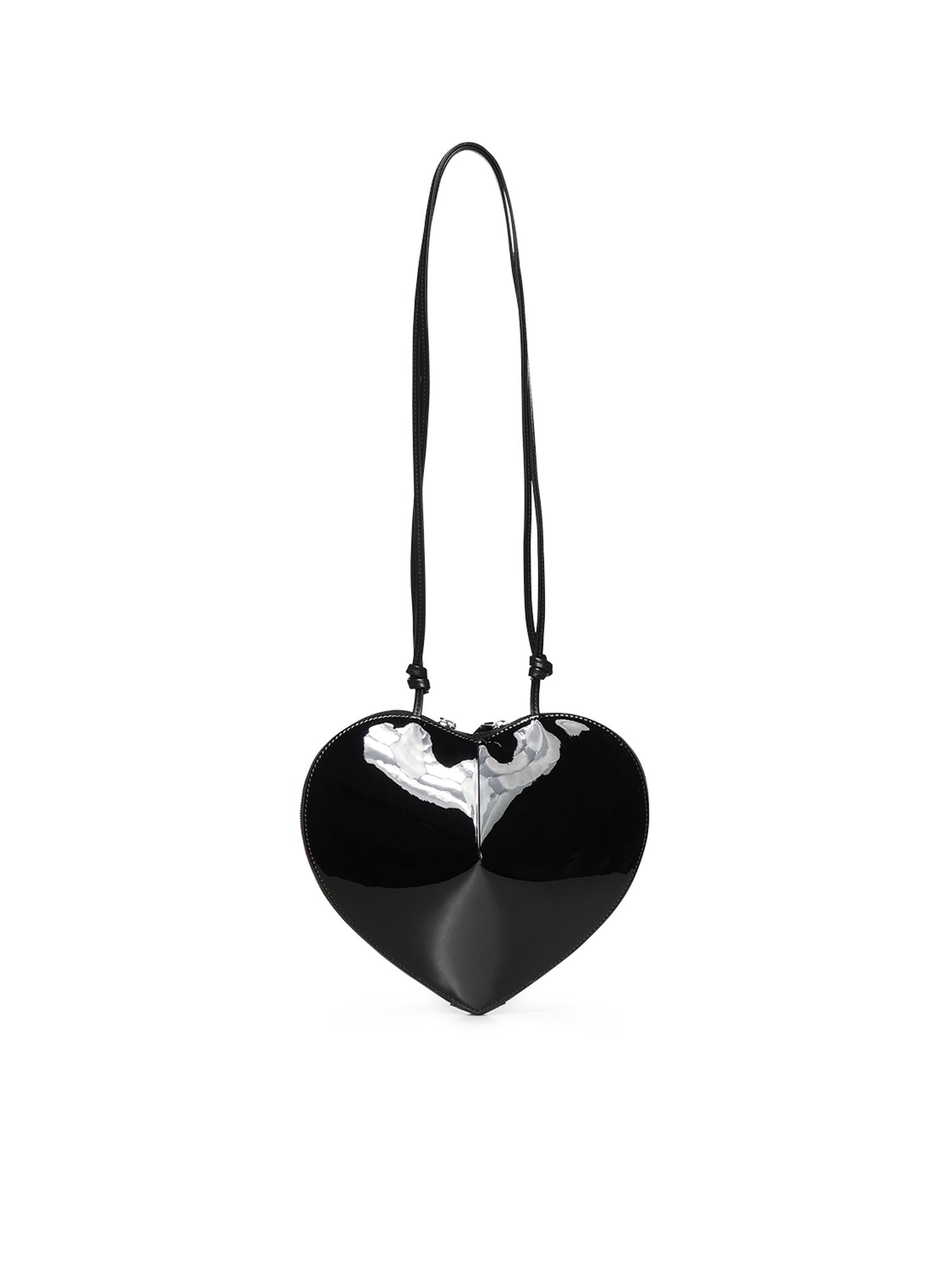 Borsa Le Cœur in pelle verniciata AA1P003CA189 999 ALAIA 