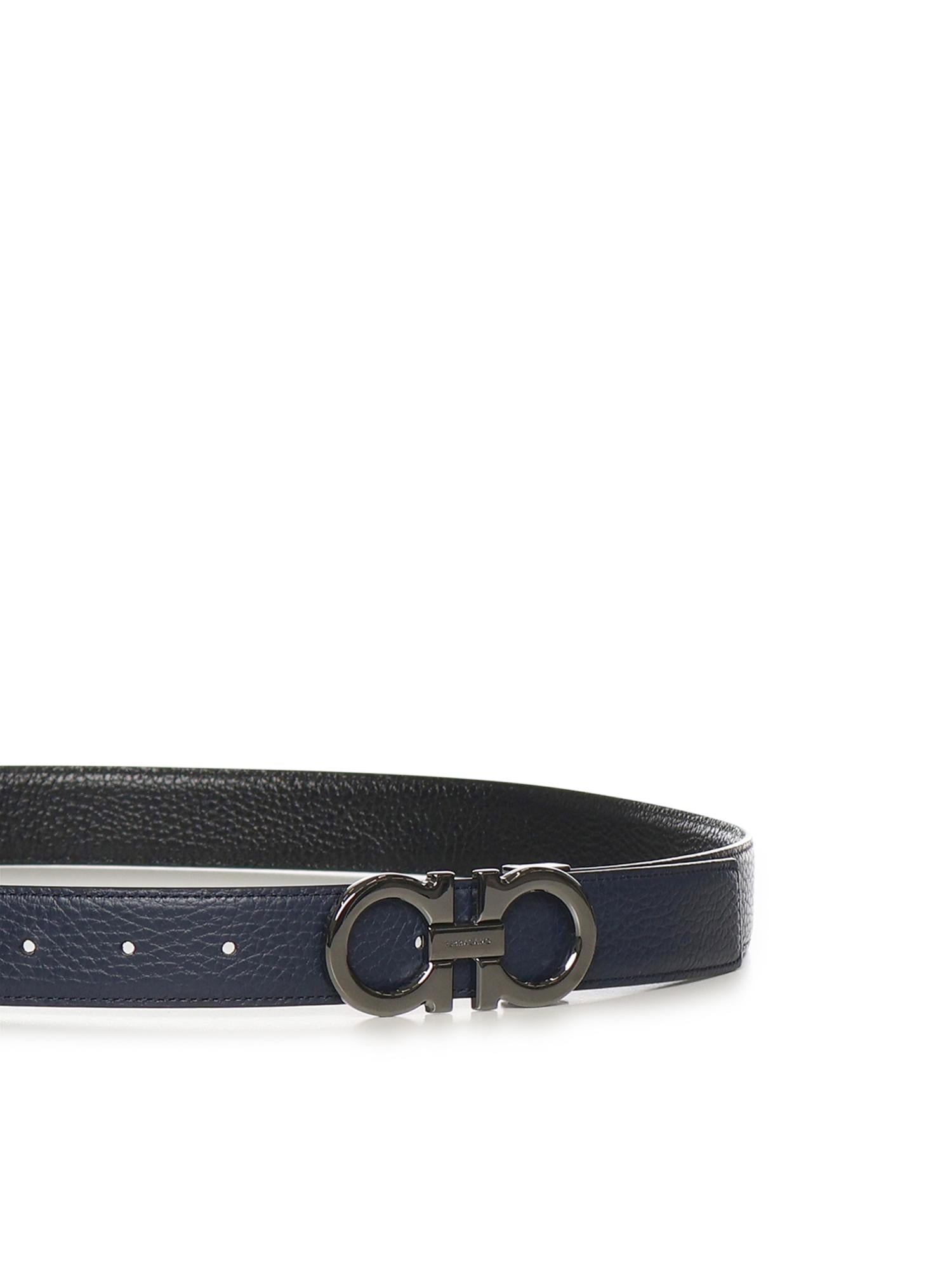 Cintura Gancini in pelle 670428 790557005 FERRAGAMO 
