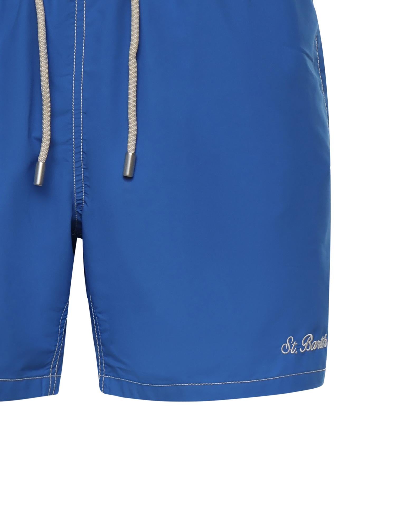 Costume da bagno con logo PATM001 01550L MC2 SAINT BARTH 
