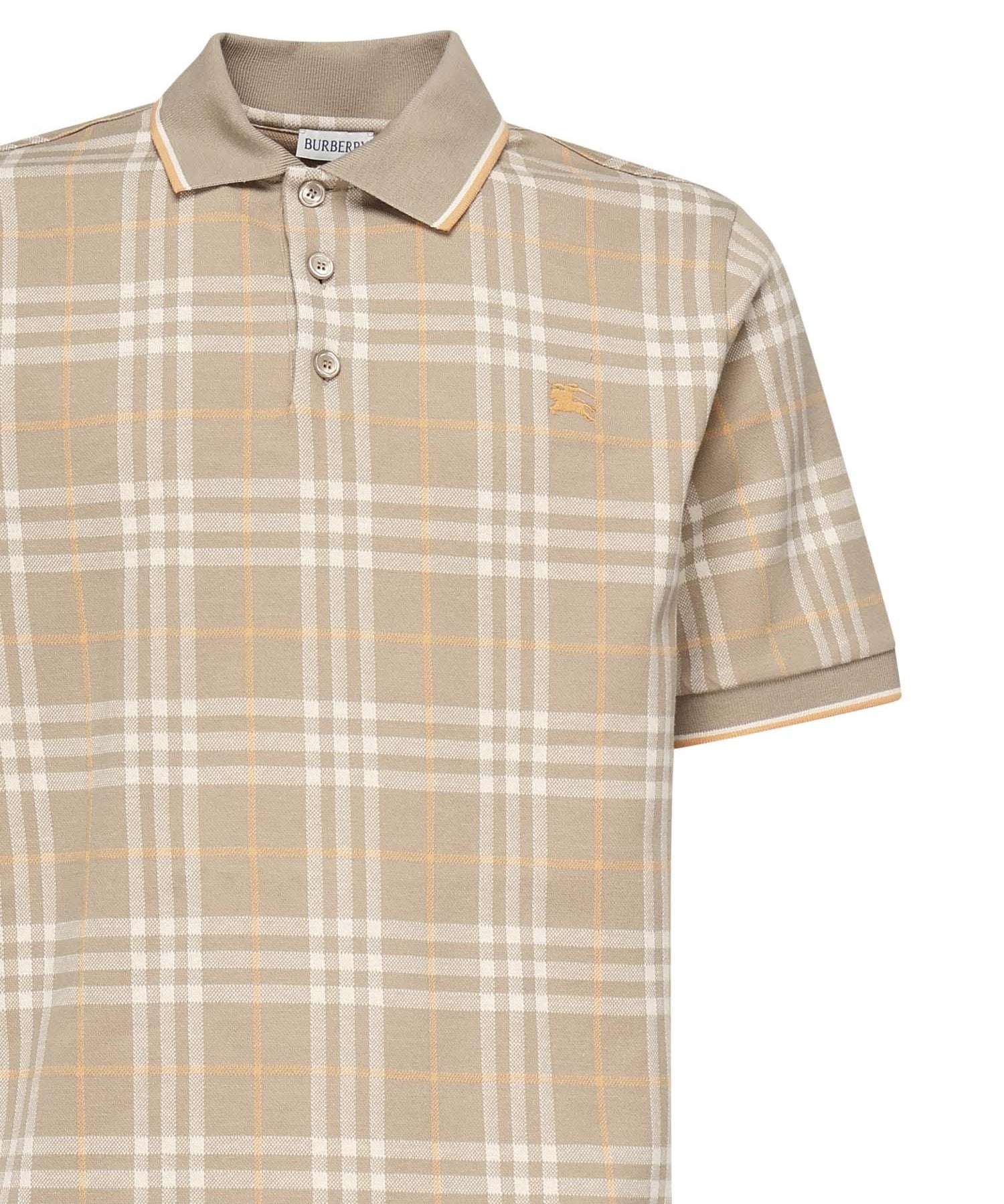 Polo in cotone Check 8110102 C3257 BURBERRY 