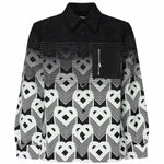 Camicia con monogramma sfumato MPF25JK37401  CASABLANCA 