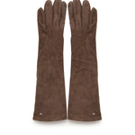Guanti lunghi in nappa scamosciata 2524566013600 004 MAX MARA 