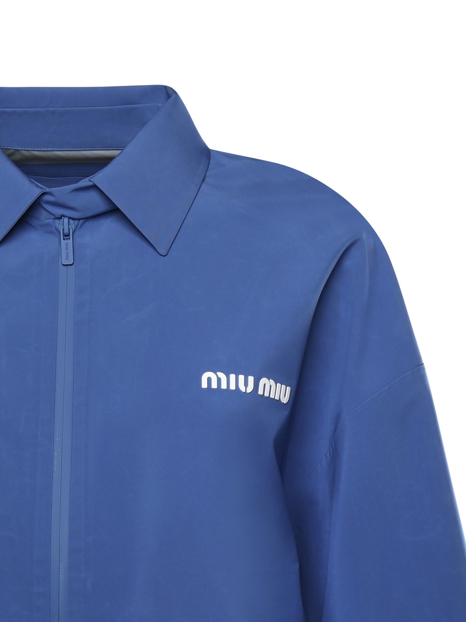 Blouson con logo ML1373 1V94F0237 MIU MIU 