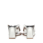 Mule infradito Cube in pelle specchiata AA3M105A047 090 ALAIA 