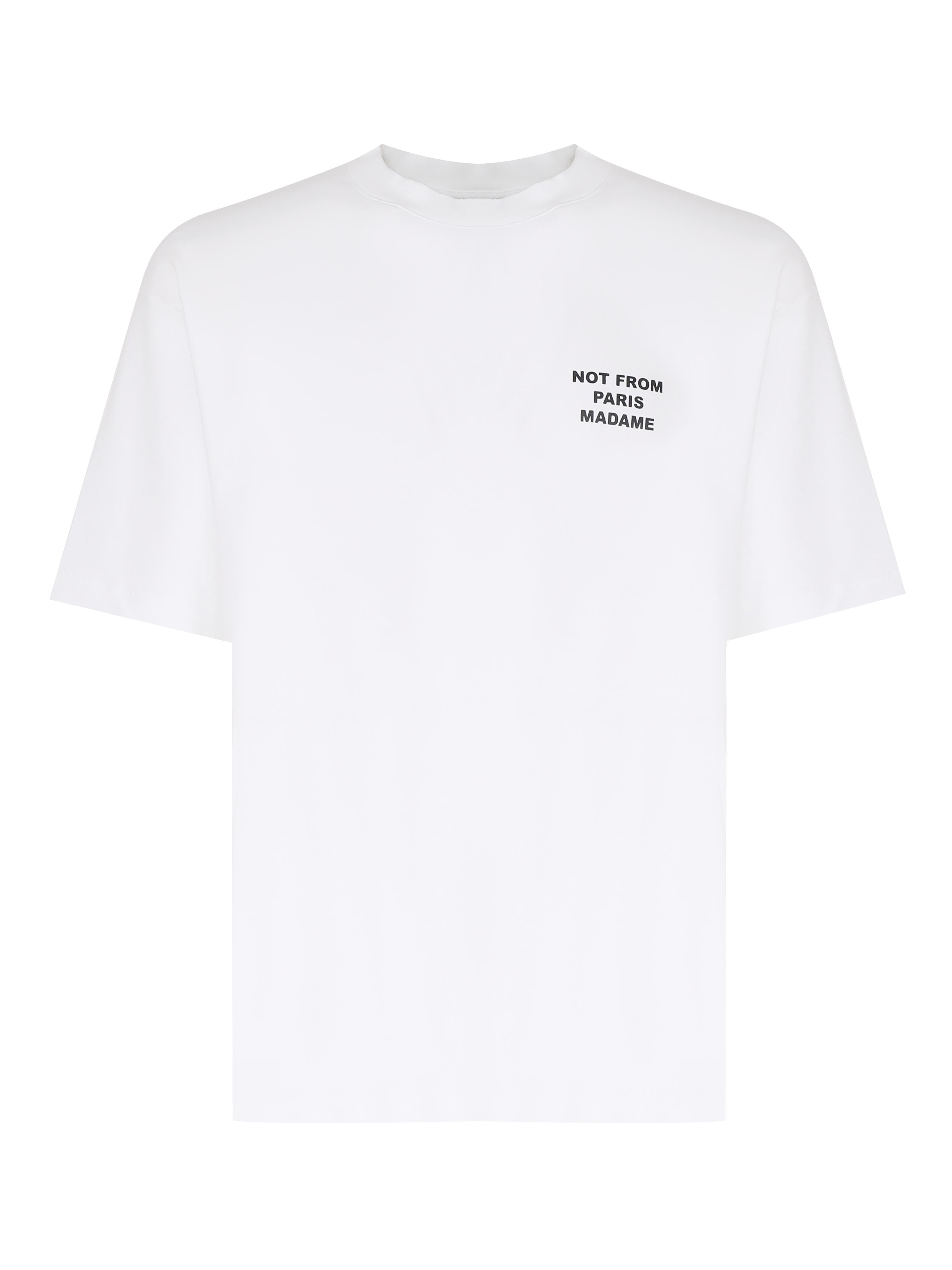 T-shirt con stampa in cotone PERMTS203CO002 OPW Drôle de Monsieur 