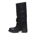Stivali lunghi bikers MA923 GOMMANERO METISSE 