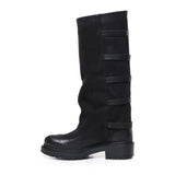 Stivali lunghi bikers MA923 GOMMANERO METISSE 