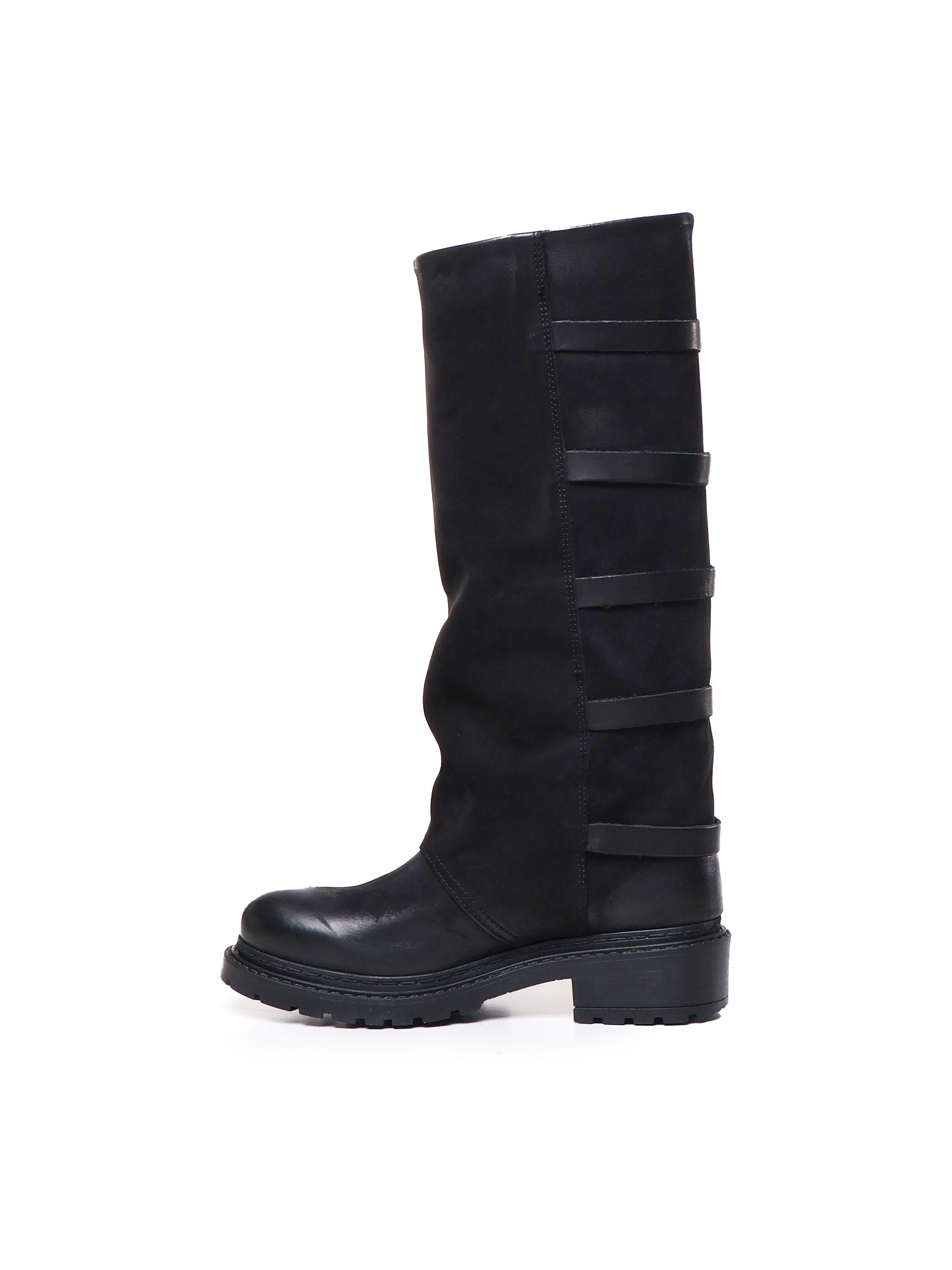 Stivali lunghi bikers MA923 GOMMANERO METISSE 