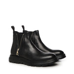 Diamond bufalo ankle boots DIAMOND BUFALONERO GIULIANO GALIANO 