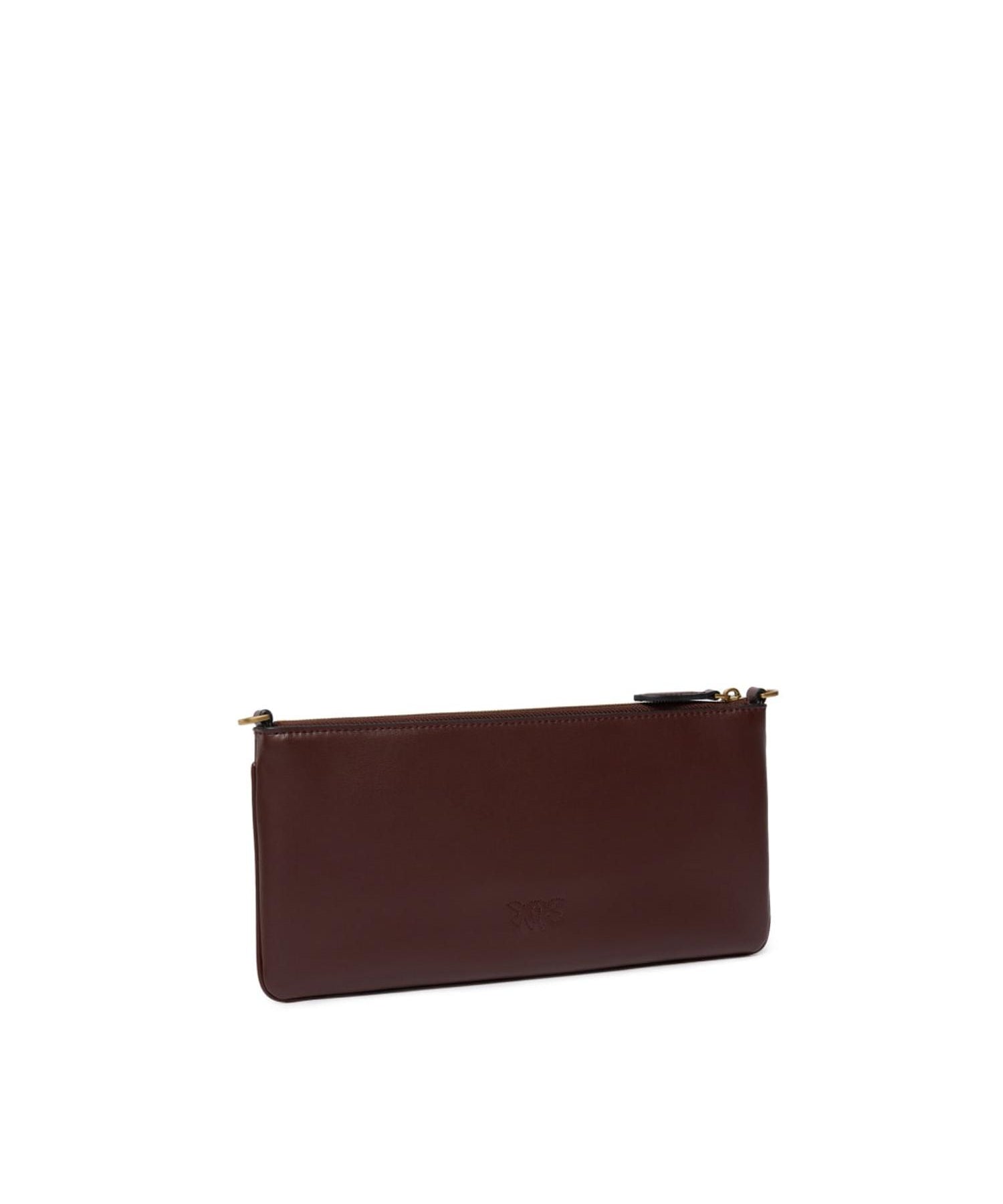 Borsa a tracolla Horizontal Flat in pelle<BR/> 102747 A0F1R49Q PINKO 