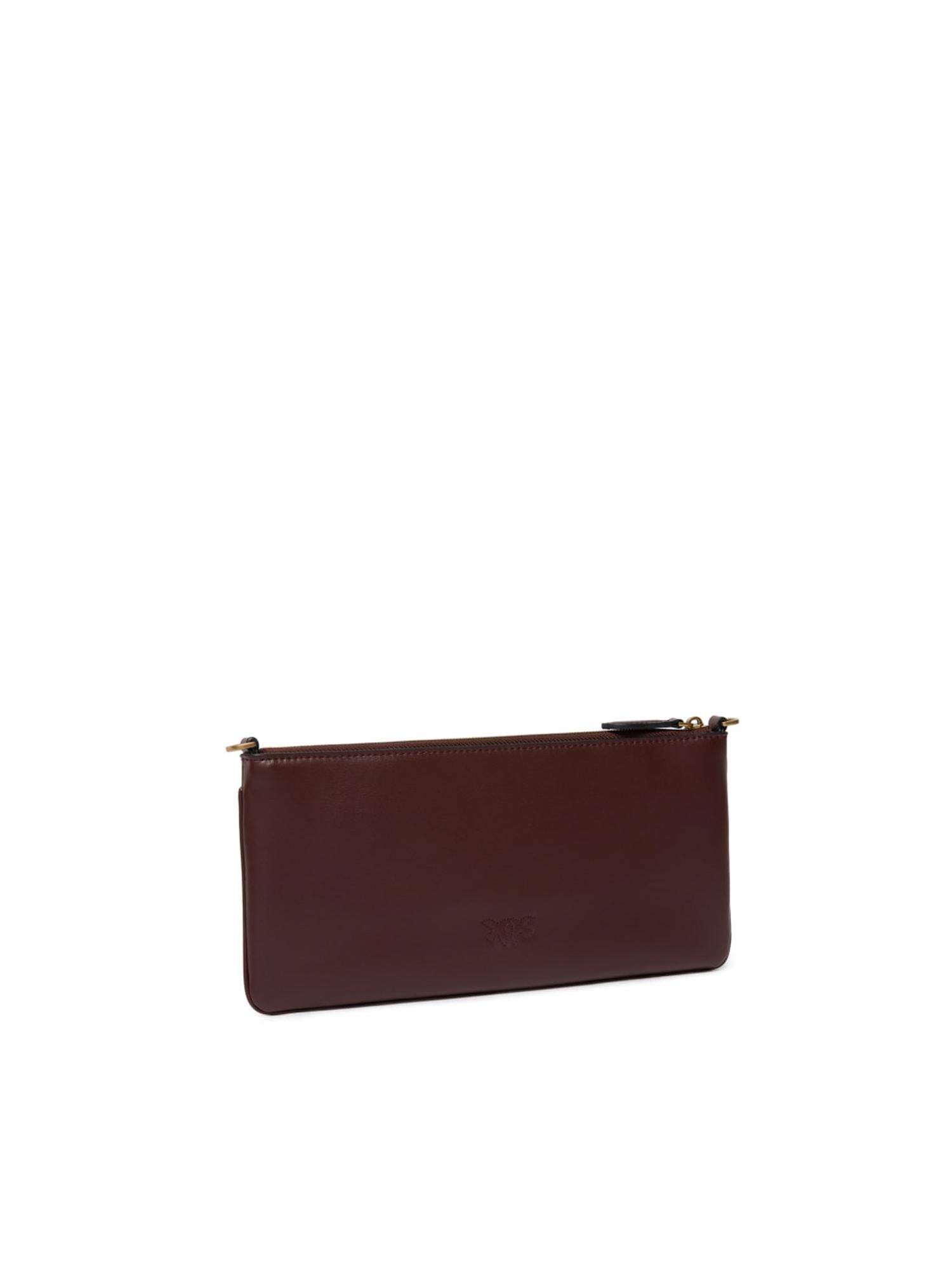 Borsa a tracolla Horizontal Flat in pelle<BR/> 102747 A0F1R49Q PINKO 