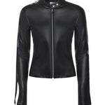 Top biker con zip 325CT0436PU0049 9999 COURREGES 