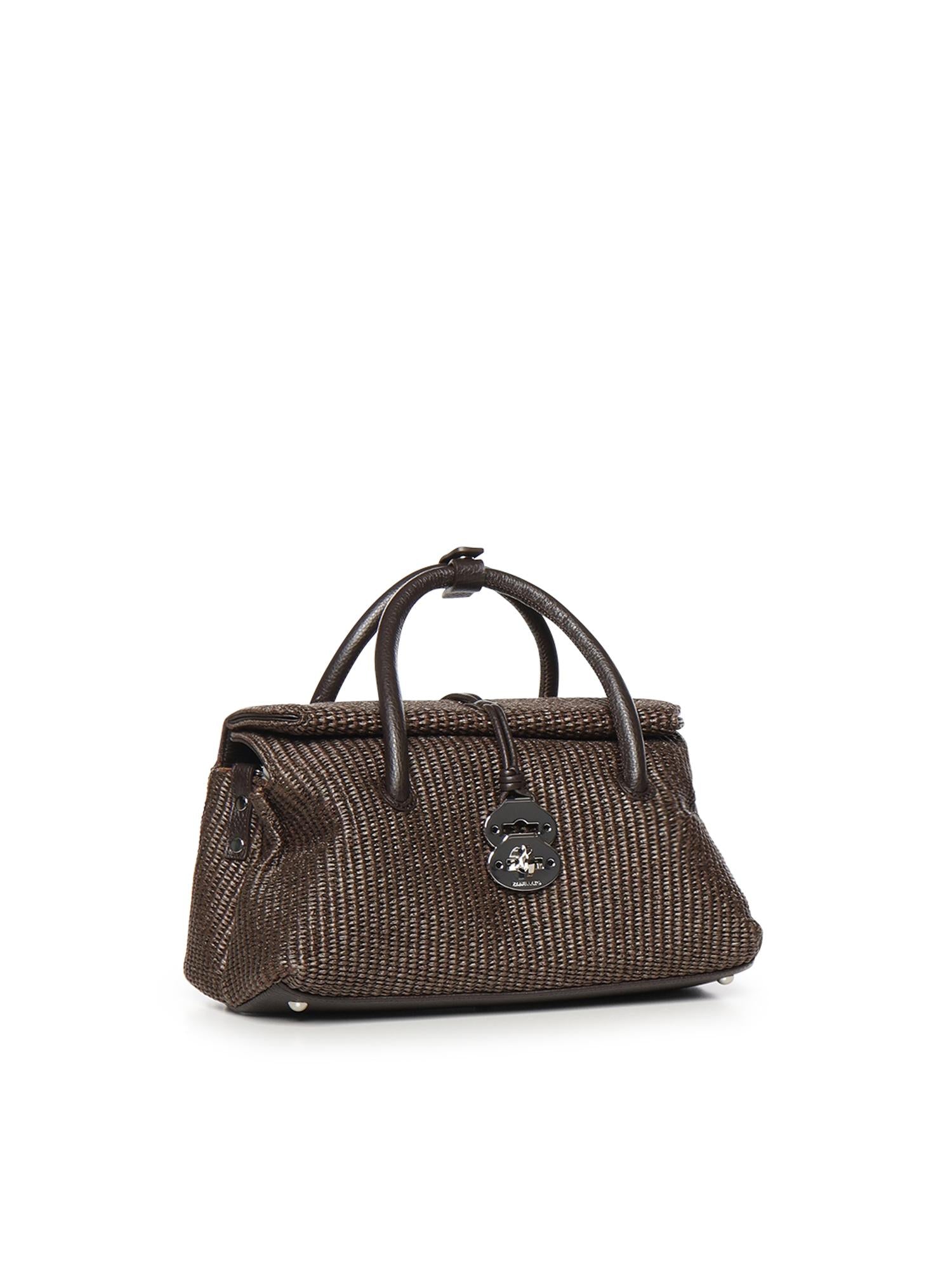 Borsa Dotta® small in vimini 069260 -2030000Z0244 ZANELLATO 