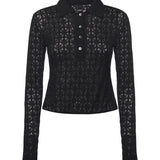 Maglia body in pizzo 105977 A2YIZ99 PINKO 