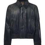 Giacca in denim spalmato 8121597 A1322 BURBERRY 