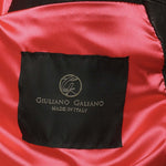 Giubbotto Go Hard in pelle GO HARD COCCONERO GIULIANO GALIANO 